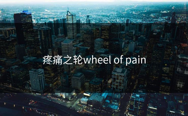 疼痛之轮wheel of pain